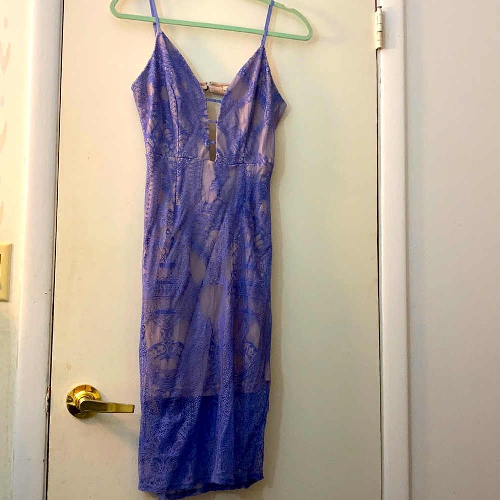 Blue Lace Dress